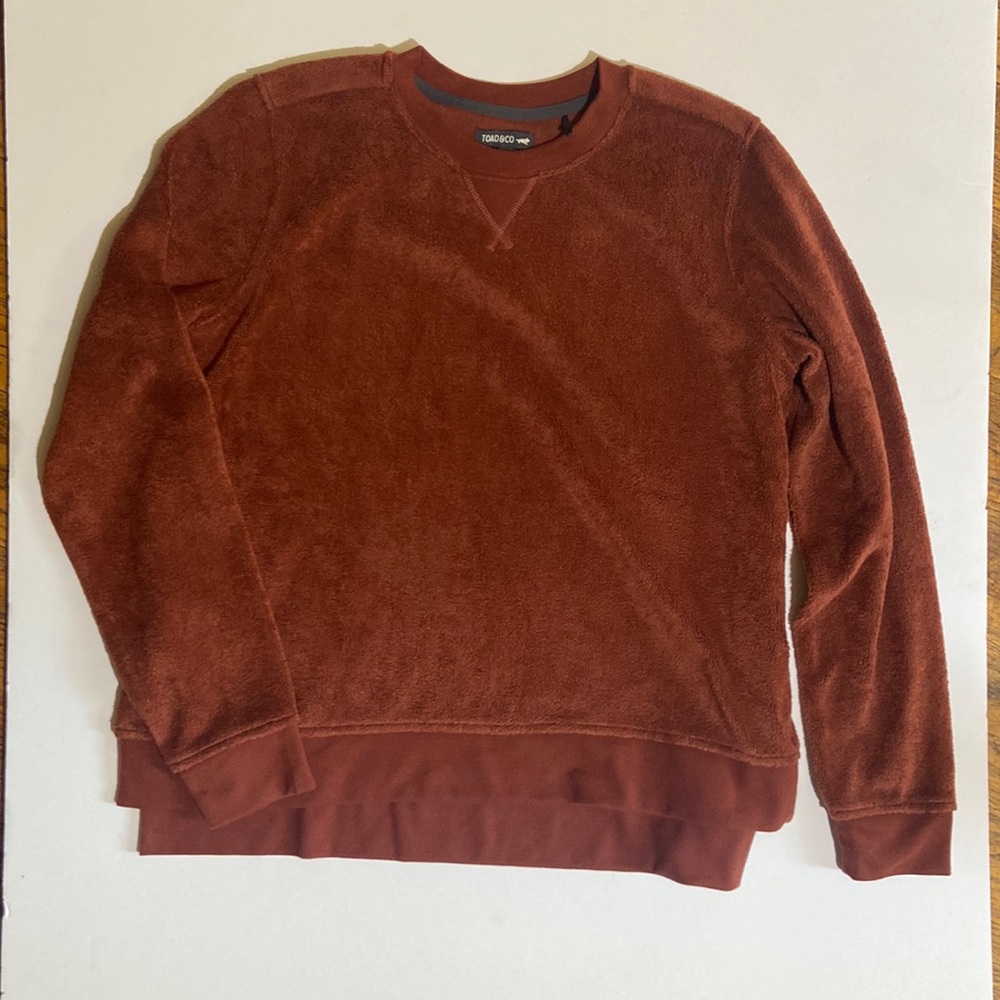 Toad & Co Cashmoore Retro Crew, size Large